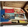 Image 2 : Wooden Box with Travel Ephemera ,  1950 - 60s