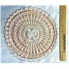 Image 1 : Vintage Pink Glass Plate