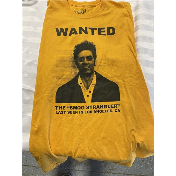 Clothing, Seinfeld T Shirt, Kramer, Size XL