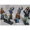 Image 1 : A Collection of Figurines Performing Tai Chi