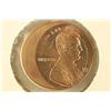 Image 1 : ERROR LINCOLN CENT 25% OFF CENTER BRILLIANT UNC