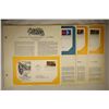Image 3 : 4-1ST DAY COVER ENVELOPES WITH CANCELLED STAMPS
