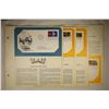 Image 4 : 4-1ST DAY COVER ENVELOPES WITH CANCELLED STAMPS