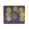 Image 1 : US PRESIDENTIAL BRASS TOKENS, 7 COIN HISTORY OF