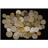 Image 1 : 1 POUND MIXED FORIEGN COINS.  MANY DIFFRENT