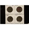 Image 1 : 1819, 1838 + 2-1845 US LARGE CENTS ALL DAMAGED AS