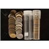 Image 1 : 2 SOLID DATE ROLLS OF LINCOLN WHEAT CENTS 1927 &