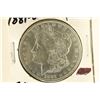 Image 1 : 1881-O MORGAN SILVER DOLLAR AU