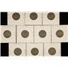 Image 2 : 10-FULL DATE BUFFALO NICKELS: 1926, 28, 30, 30-S,