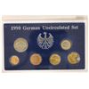 Image 1 : 1990 GERMAN 6 COIN UNC SET IN HARD PLASTIC CASE