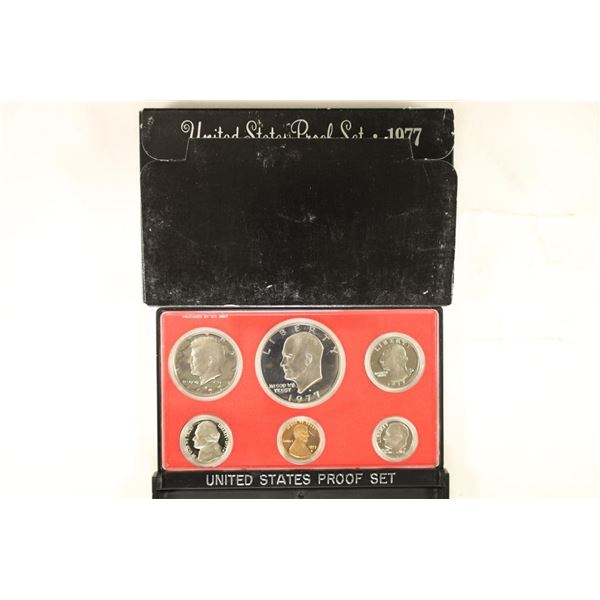 1977 US PROOF SET (WITH BOX)
