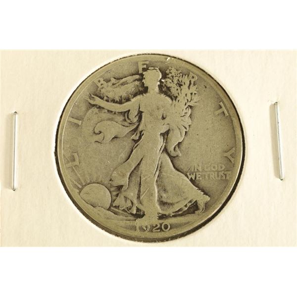 1920-S SILVER WALKING LIBERTY HALF DOLLAR