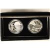 Image 1 : WWI CENTENNIAL SILVER DOLLAR & NAVY MEDAL SET