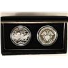 Image 2 : WWI CENTENNIAL SILVER DOLLAR & NAVY MEDAL SET