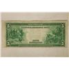 Image 2 : 1914 LARGE SIZE US $5 FEDERAL RESERVE NOTE