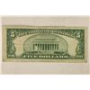 Image 2 : 1953-A US $5 RED SEAL NOTE