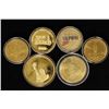 Image 2 : 6-PROOF BRONZE MEDALS, FOUR 1 1/2'' CELINE DION,