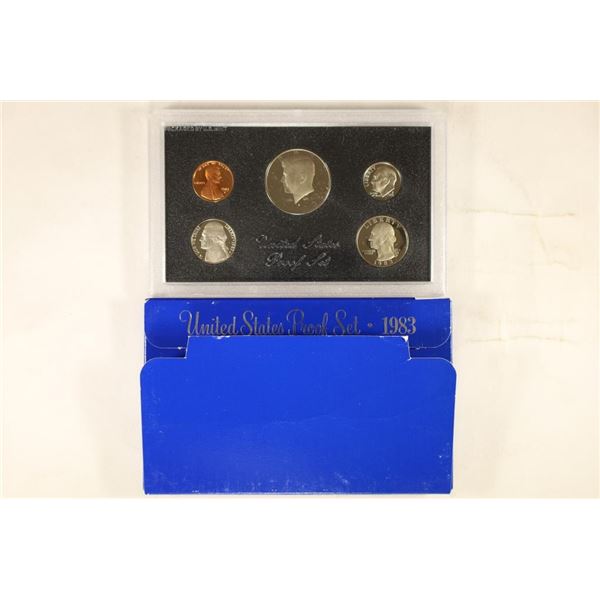 1983 US PROOF SET (WITH BOX)