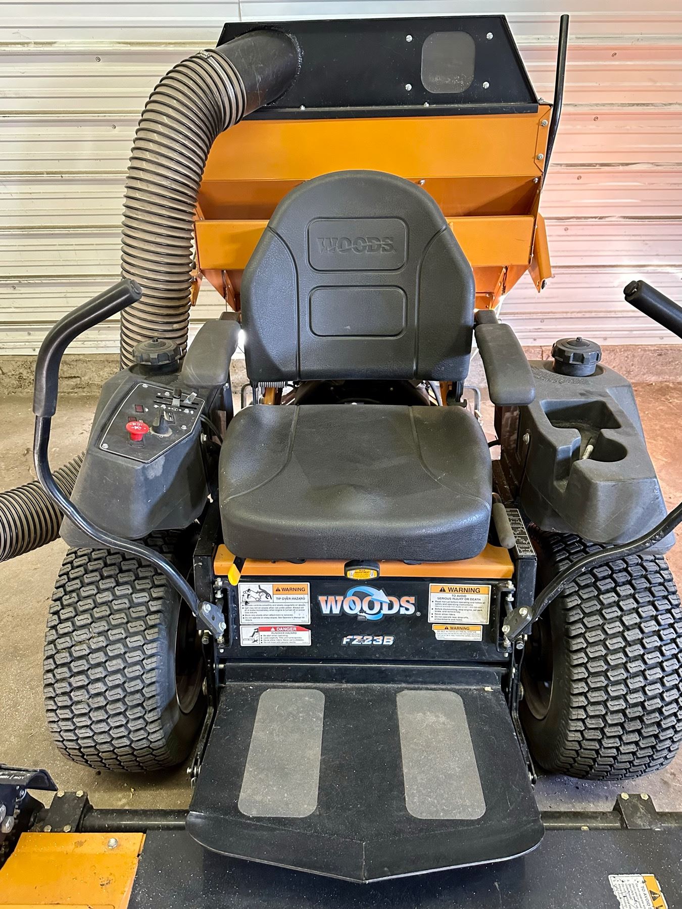 WOODS MOWER MOW'N MACHINE FZ - WORKS! ***EDITED