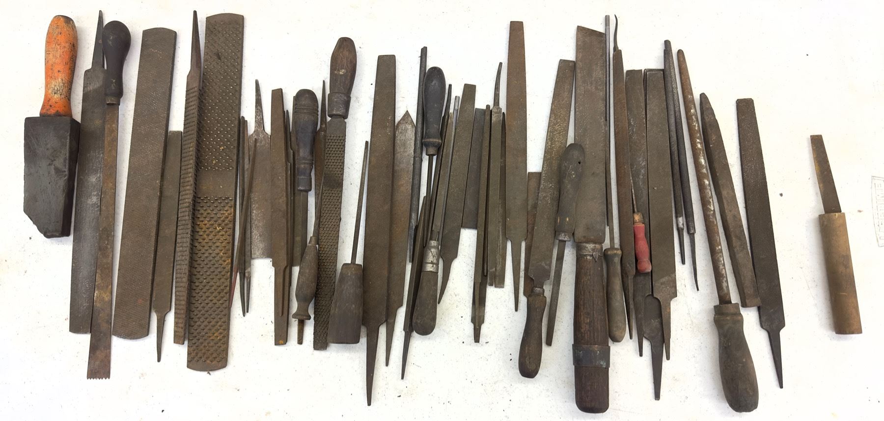 Assorted Hand Files LOT OF HAND FILES - Cornerbids
