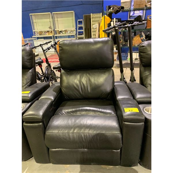 LEATHER ELECTRIC RECLINER