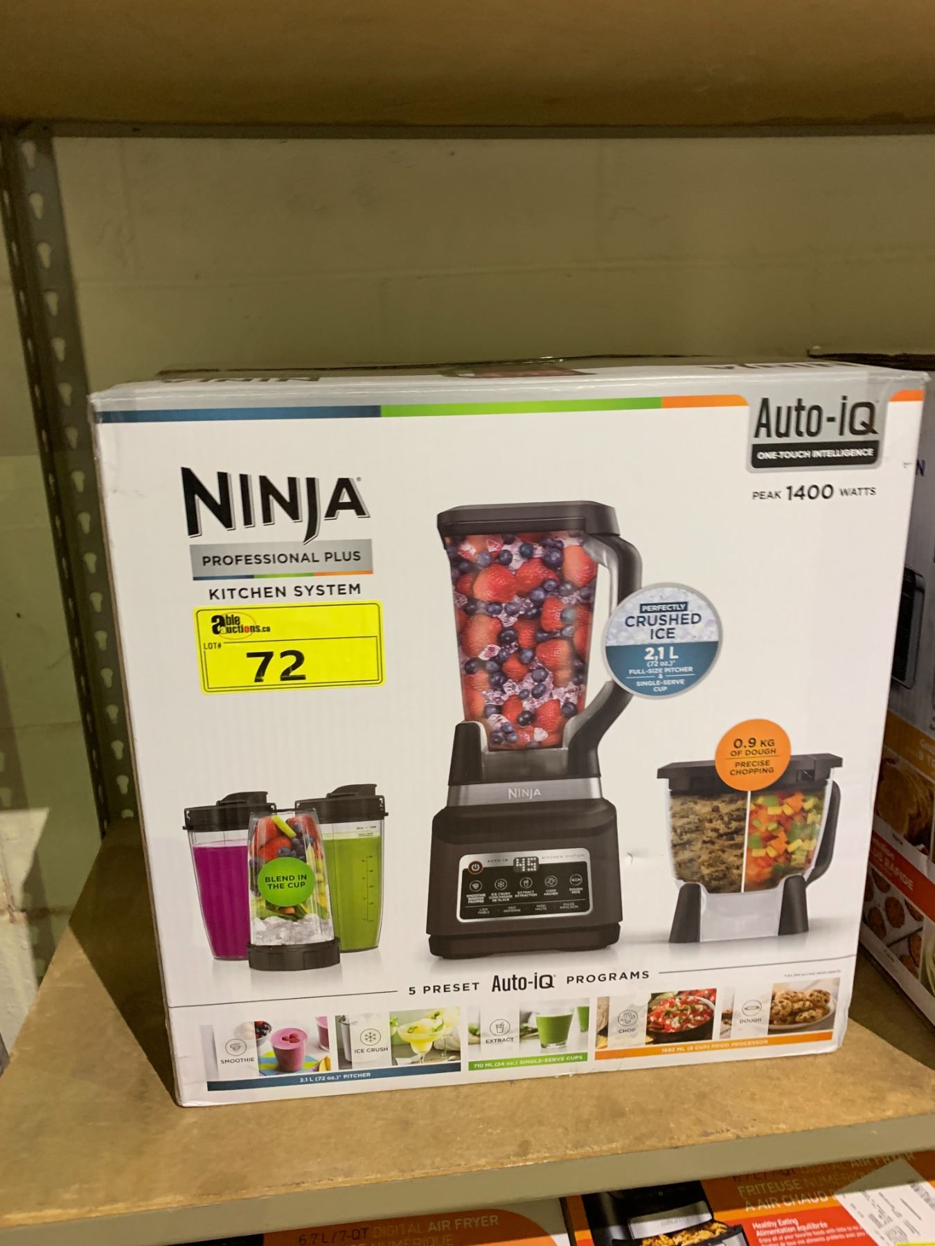 NINJA PROFESSIONAL PLUS 1400 WATT BLENDER - Able Auctions