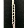 Image 2 : 18K BRACELET (8") SET WITH WHITE STONES (19.1G)