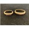 Image 1 : 14K+ LADIES WEDDING RING AND 10K+ MENS WEDDING RING