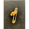 Image 2 : 14K BROOCH SET WITH GOLD NUGGET (8.9G)