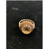 Image 1 : 9K LADIES RING SET WITH CITRINE