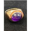 Image 1 : 14K LADIES RING SET WITH AMETHYST (5G)