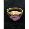 Image 1 : 14K LADIES RING SET WITH AMETHYST