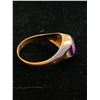 Image 2 : 14K LADIES RING SET WITH AMETHYST