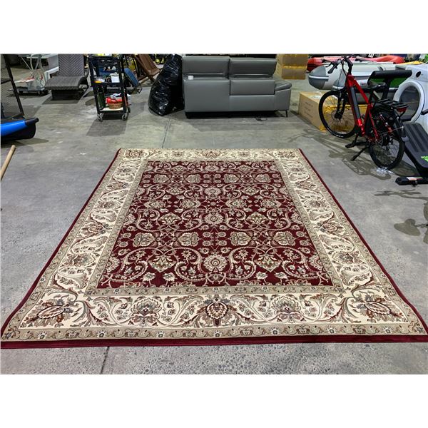 THOMASVILLE TIMELESS CLASSIC ULTRA HIGH DENSITY WEAVE PATTERNED AREA RUG 10'X7'10 