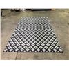 Image 1 : VIANA INDOOR/OUTDOOR PATTERNED AREA RUG 9'X5'11"