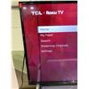 Image 2 : *TESTED WORKING* TCL 42" ROKU TV WITH POWER CORD & STAND (NO REMOTE, LINE OF DEAD PIXELS ON