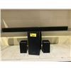 Image 1 : *UNKNOWN WORKING CONDITION* SAMSUNG Q930B SOUNDBAR, SURROUND SPEAKERS & SUBWOOFER (NO POWER CORDS)