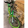 Image 3 : LIME GREEN & YELLOW E-BIKE WITH BATTERY, KEY & CHARGER