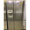 Image 1 : FRIGIDAIRE PROFESSIONAL STAINLESS STEEL SIDE BY SIDE FRIDGE WITH ICE AND WATER MODEL FPHS2386LF5