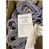 Image 2 : PALLET OF ASSORTED ITEMS; BOX OF FALL HARNESS ROPE, FAST DRYING ENAMEL, BRACKETS AND OUTDOOR