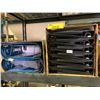 Image 2 : 3 SHELVES OF BINDERS, SHOPPING BAGS, TONER CARTRIDGE, SODA STEAM AND MORE (RACK NOT INCLUDED)
