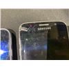 Image 4 : LOT OF 2 SAMSUNG GALAXY CELL PHONES- NO POWER CORDS, SCREEN DAMAGE ON ONE WIPED AND WORKING ORDER PH