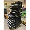 Image 2 : HOMAK 27" 3 PIECE COMBO- BLACK TOOL BOX WITH CONTENTS- MODEL NUMBER 999937