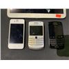 Image 2 : LOT OF BLACKBERRY CURVE AND BOLD CELL PHONES, IPHONE 4S AND SAMSUNG TABLET- NO CHARGERS