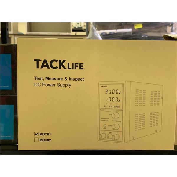 TACKLIFE TEST MEASURE AND INSPECT DC POWER SUPPLY MODEL MDC01