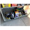 Image 1 : ASSORTED ITEMS INCLUDING; MOTORCYCLE HELMETS, REDDY HEATER, INFLATABLE TUBE & MORE