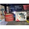 Image 2 : VINTAGE GAS CAN, UTILITY PUMP, WORK LIGHTS AND MORE