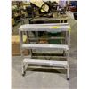 Image 1 : FLAT TOP ALUMINUM SAWHORSE