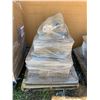 Image 1 : PALLET OF ASSORTED SET DEC ITEMS INCLUDING; ROLL OF PARCHMENT 7 ASSORTED SIZE CARDBOARD