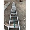 Image 1 : FEATHERLITE 20' EXTENSION LADDER (SOME DAMAGE)